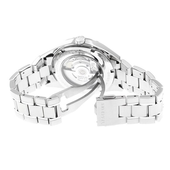 TAG HEUER Carrera WV211B-3 Date Black Dial Automatic Men's Watch - Picture 11 of 11